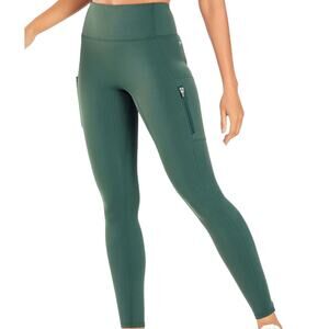 Fabletics Trinity Legging Motion365 High-Waist Ankle Zip Pocket Sycamore Small